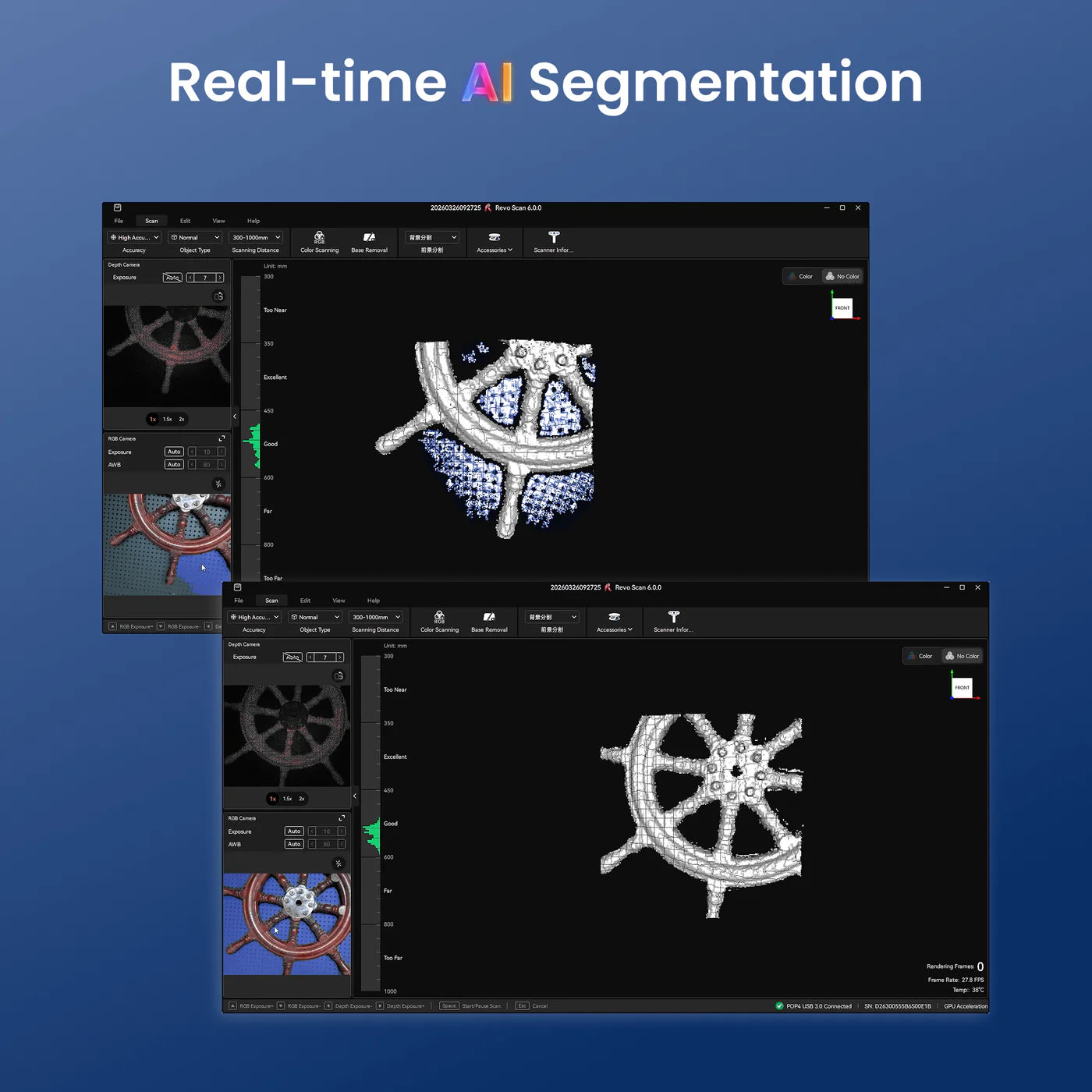 Scanner 3D Revopoint POP 4 Premium Edition