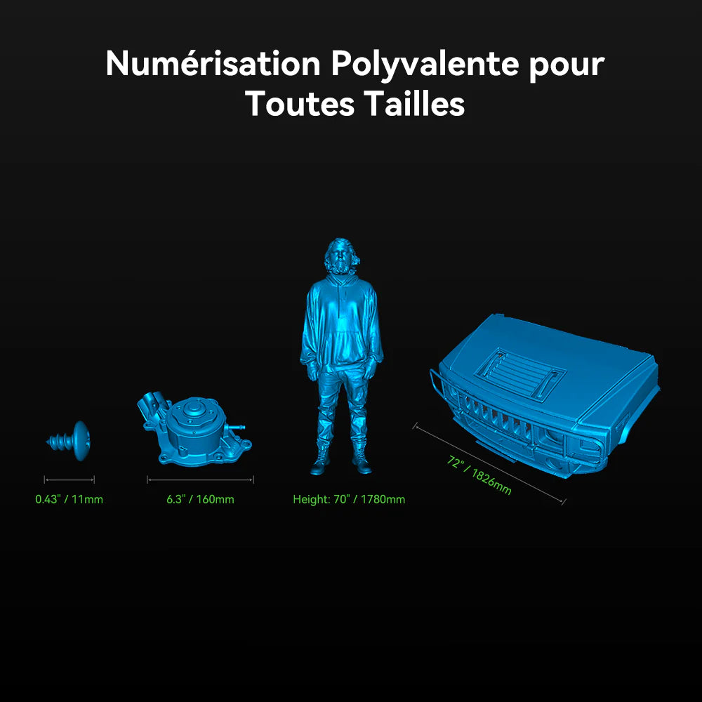 Scanner 3D Creality Raptor