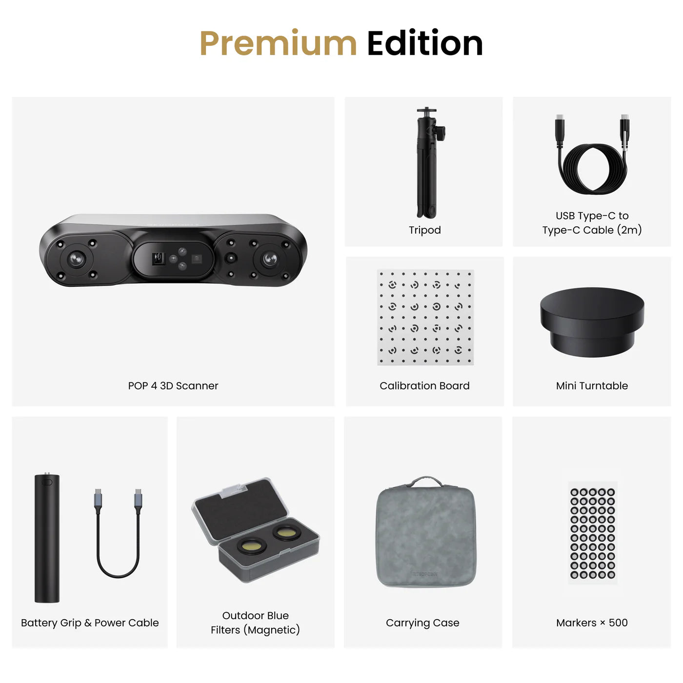 Scanner 3D Revopoint POP 4 Premium Edition